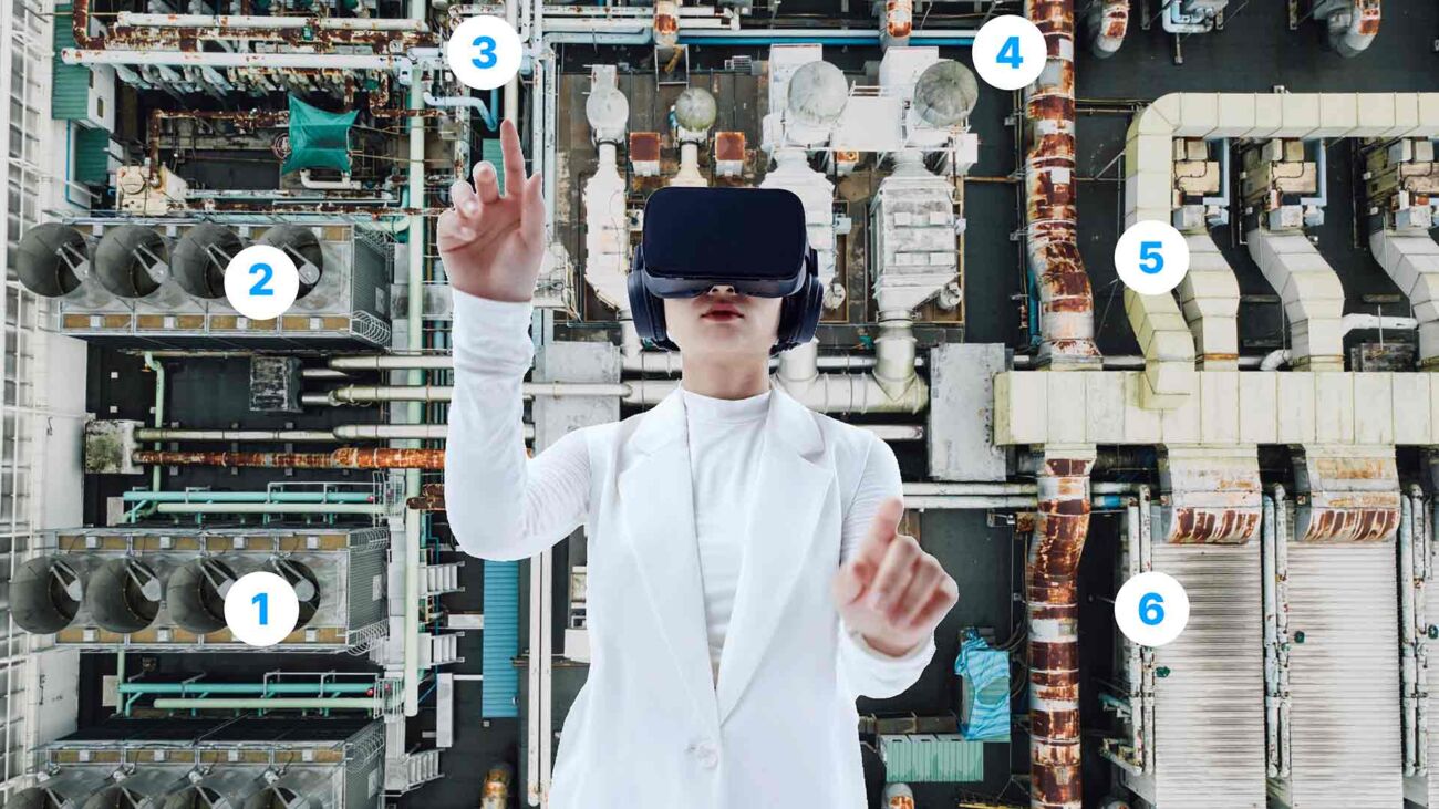 Create a Custom made VR experience for your clients. Guide visitors through your digital twin, showcasing key features. Engage your audience with the power of VR and make a memorable impact.
