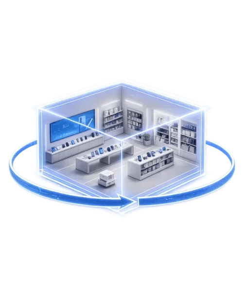 Immersive 3D virtual tours
